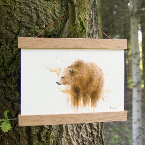 Plakát Medvěd - Formát: A5